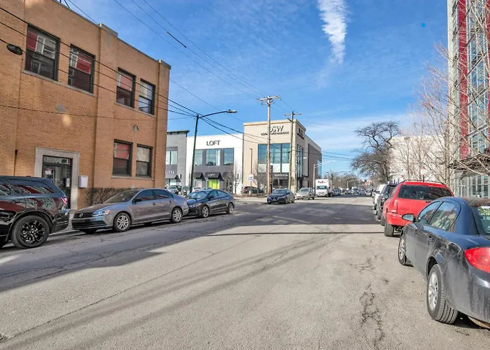 Lincoln Park W Wd Lounge Nr L Chi-608 Апартаменты *